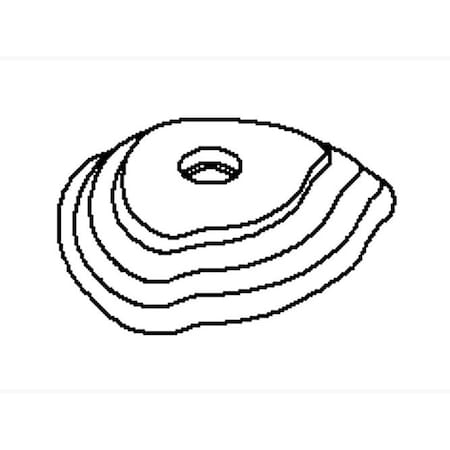 Kohler Escutcheon, Large 1006516-2BZ